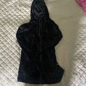 Black velvet Lulu define jacket